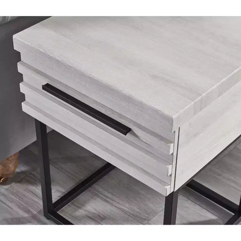 Table d'appoint contemporaine avec rangement