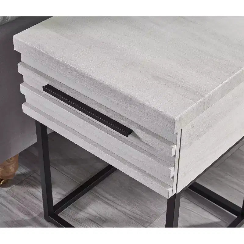 Table d'appoint contemporaine avec rangement