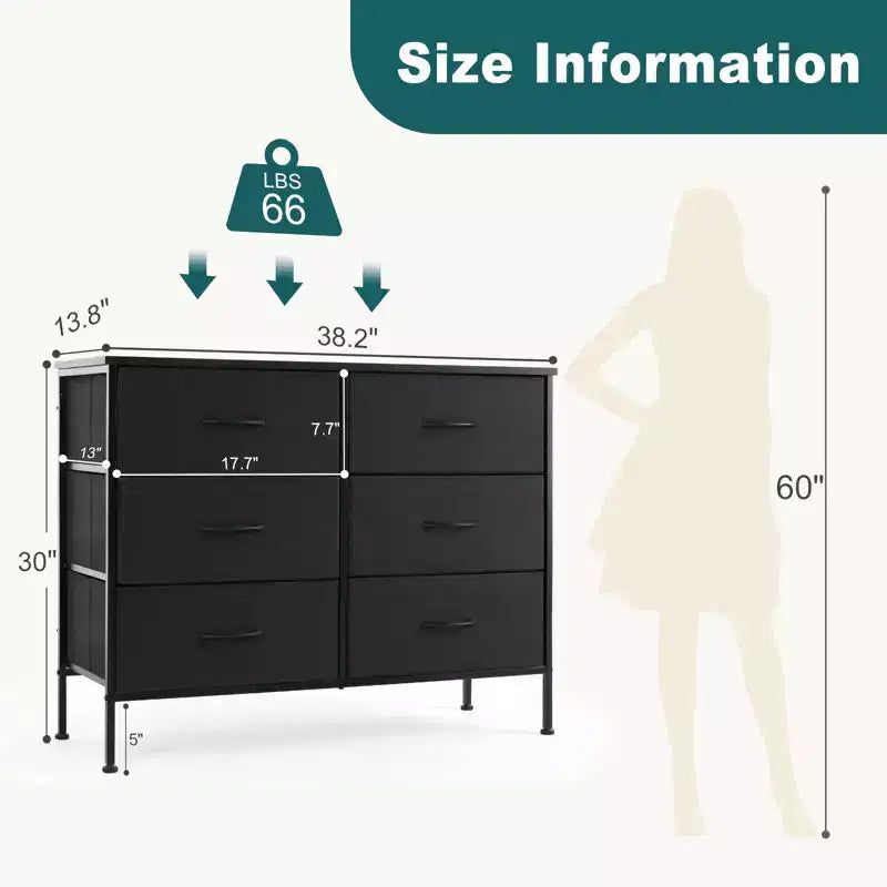 Tour de rangement en tissu avec plateau en bois, idéale pour les chambres d'enfants, les placards, les entrées et les nurseries