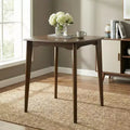 Christopher Knight Home Lukas Modern Square Rubber Wood Counter Table with Curved Edge