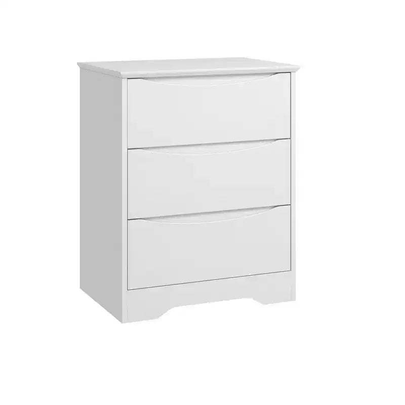 Commode moderne avec 3 tiroirs spacieux - 60x36x75 cm, poignées dissimulées pour chambre et salon
