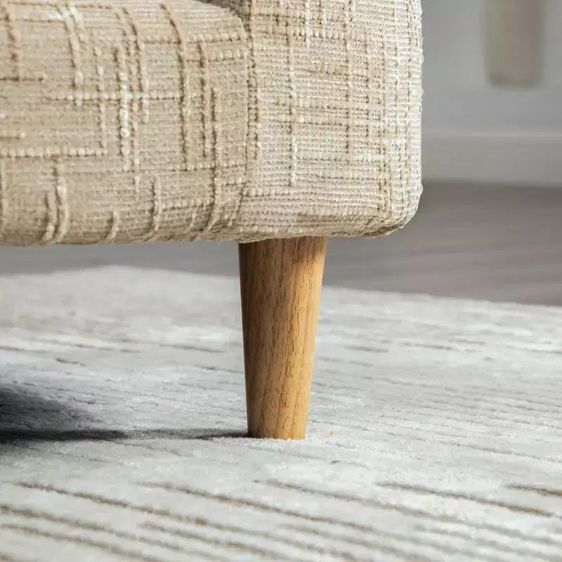 Banc rembourré, banc de bout de lit rembourré en chenille, banquette longue, banc d'entrée minimaliste, pouf avec coussin moelleux et oreiller