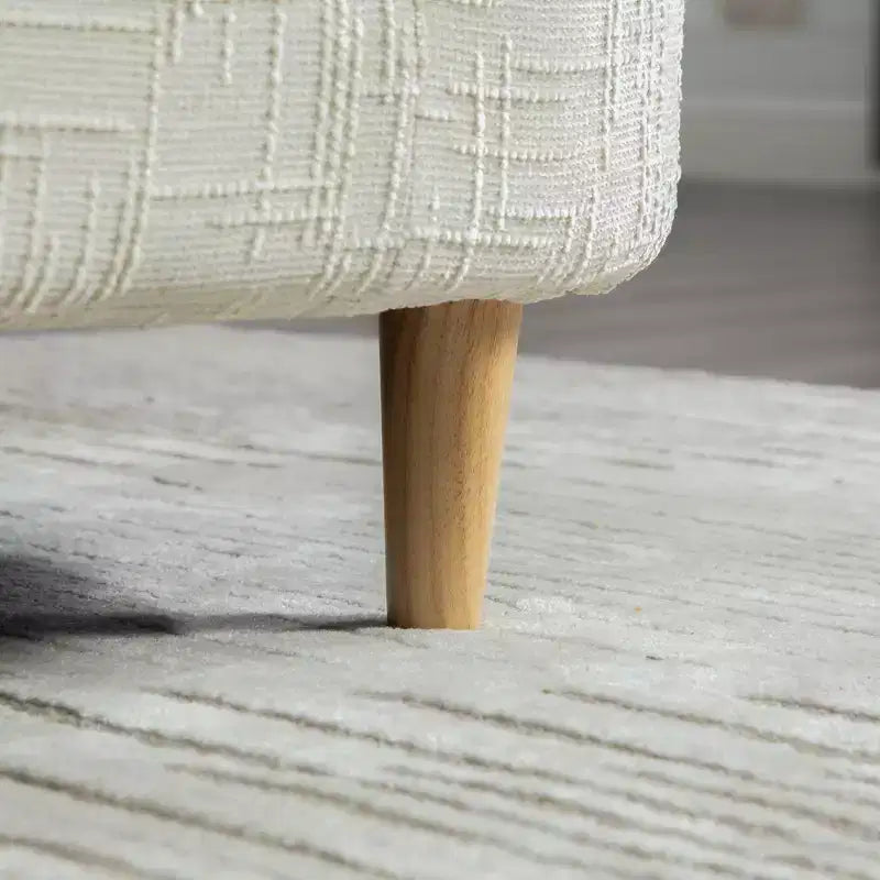 Banc rembourré, banc de bout de lit rembourré en chenille, banquette longue, banc d'entrée minimaliste, pouf avec coussin moelleux et oreiller