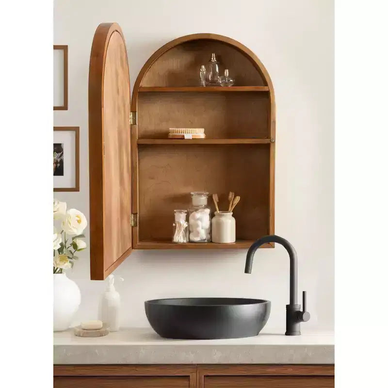 Meuble-lavabo avec miroir et arche