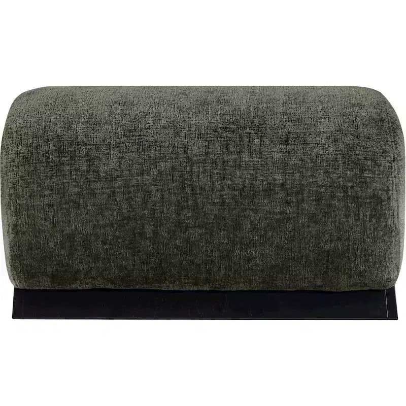 Pouf rembourré en tissu