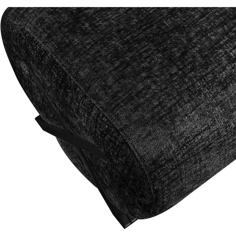 Pouf rembourré en tissu