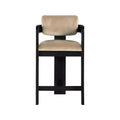 Tabouret de bar en velours