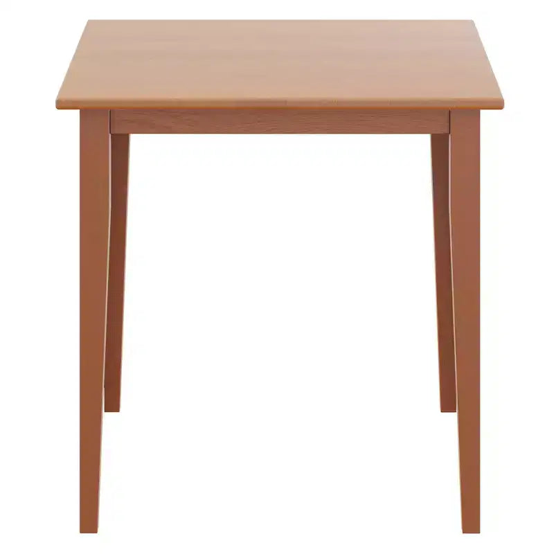 Table à manger carrée en chêne clair