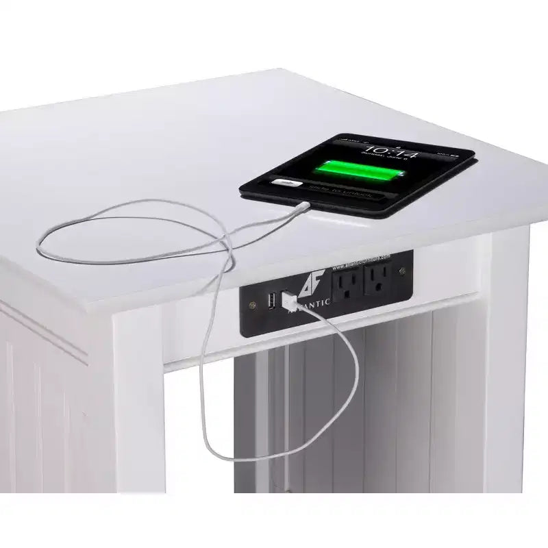 Table d'appoint avec chargeur