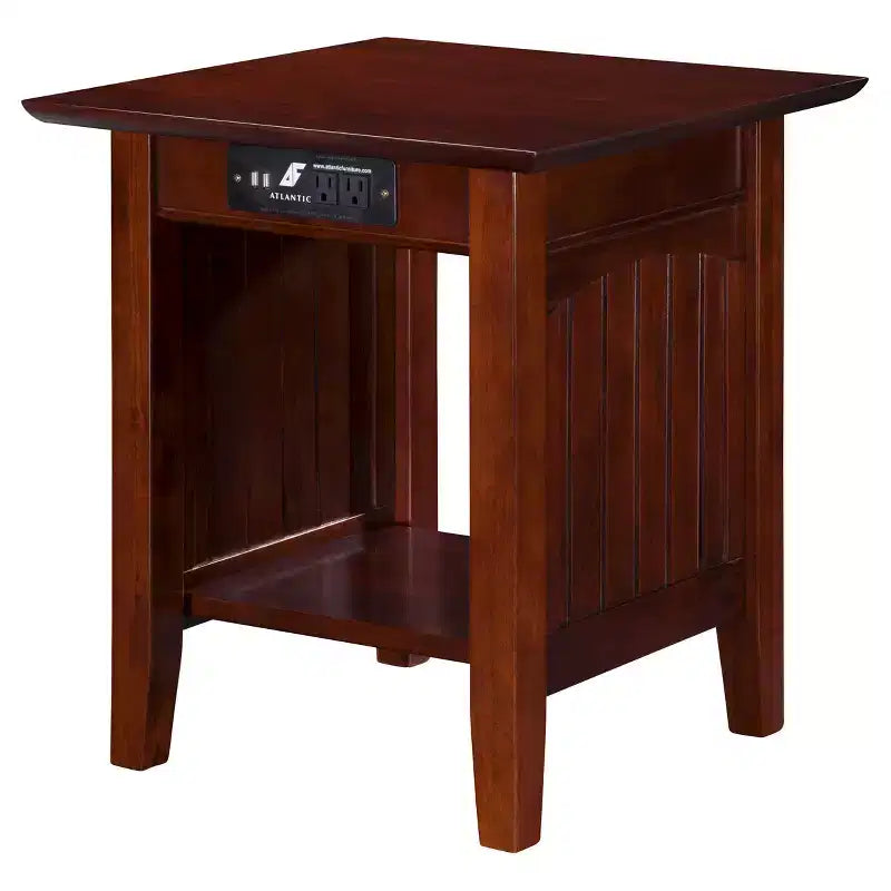 Table d'appoint avec chargeur