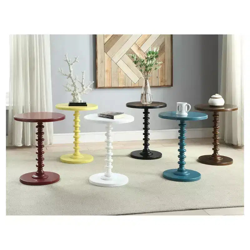 Table d'appoint à pied unique