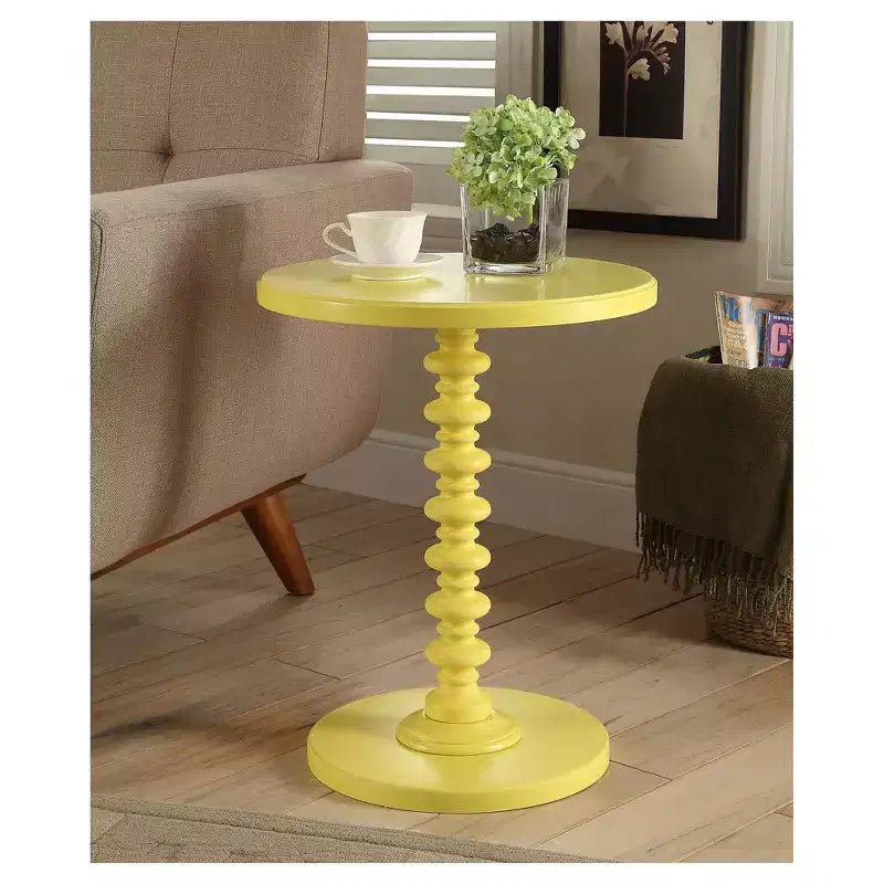 Table d'appoint à pied unique