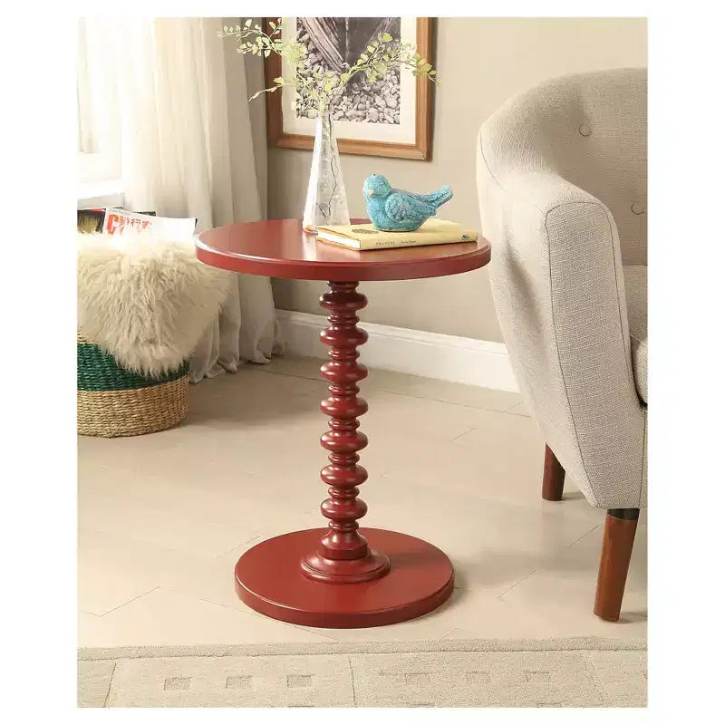 Table d'appoint à pied unique