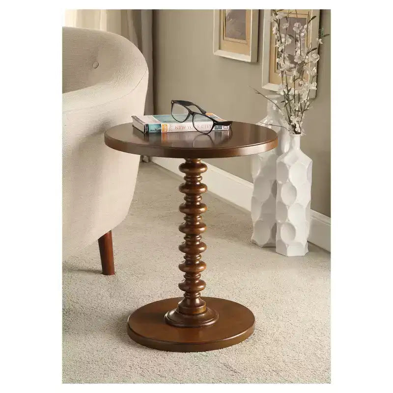 Table d'appoint à pied unique