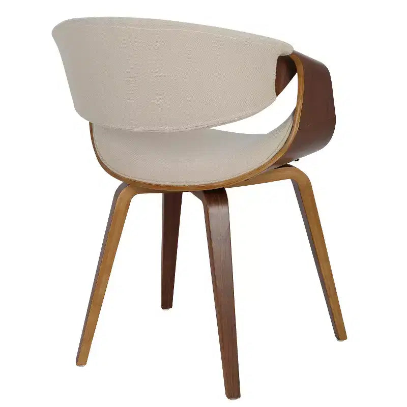 Chaise d'appoint de salle à manger moderne du milieu du siècle