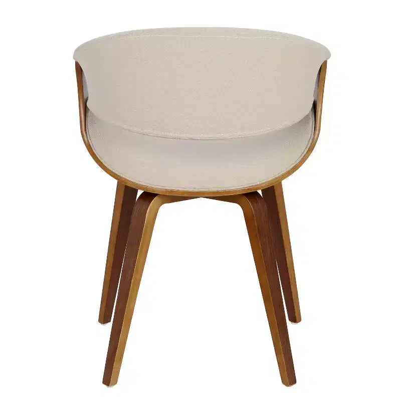 Chaise d'appoint de salle à manger moderne du milieu du siècle