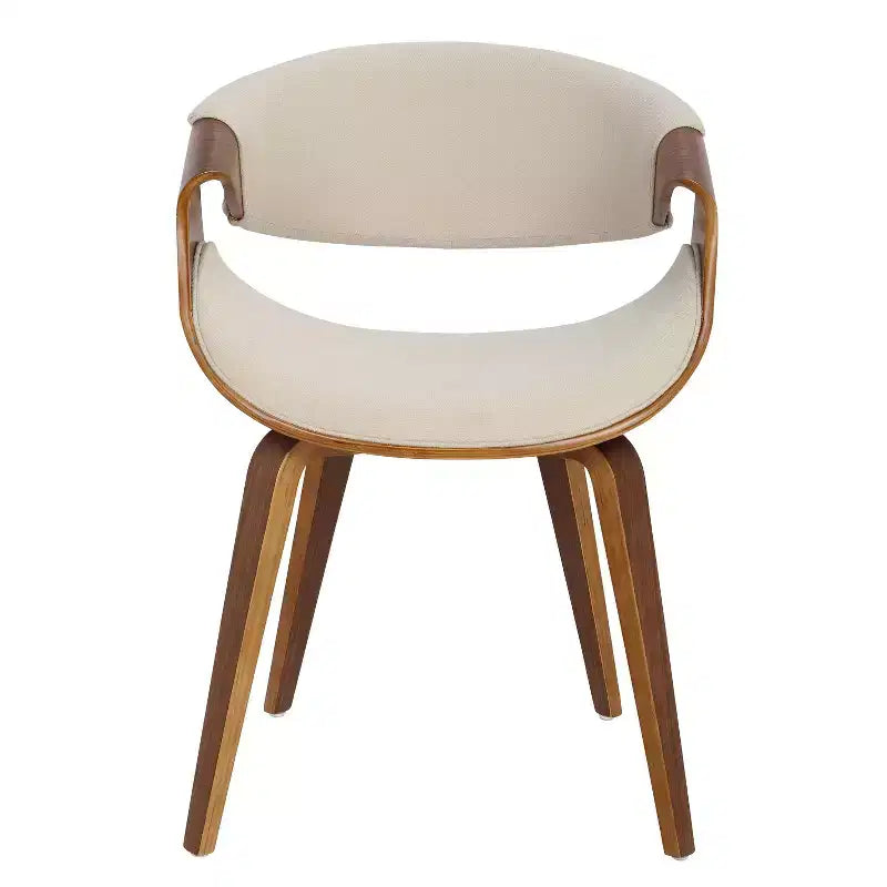 Chaise d'appoint de salle à manger moderne du milieu du siècle