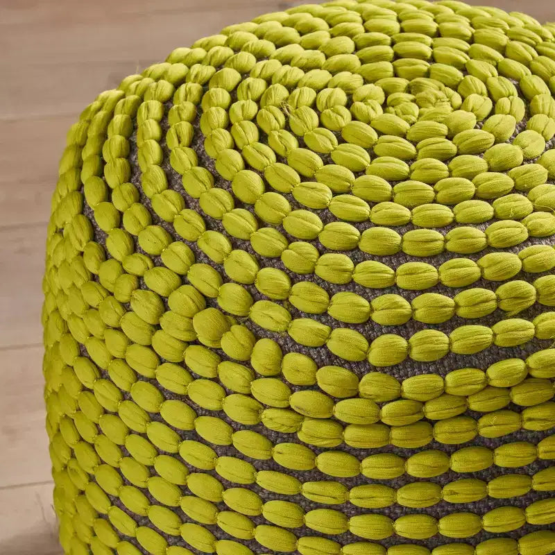Pouf ottoman rond