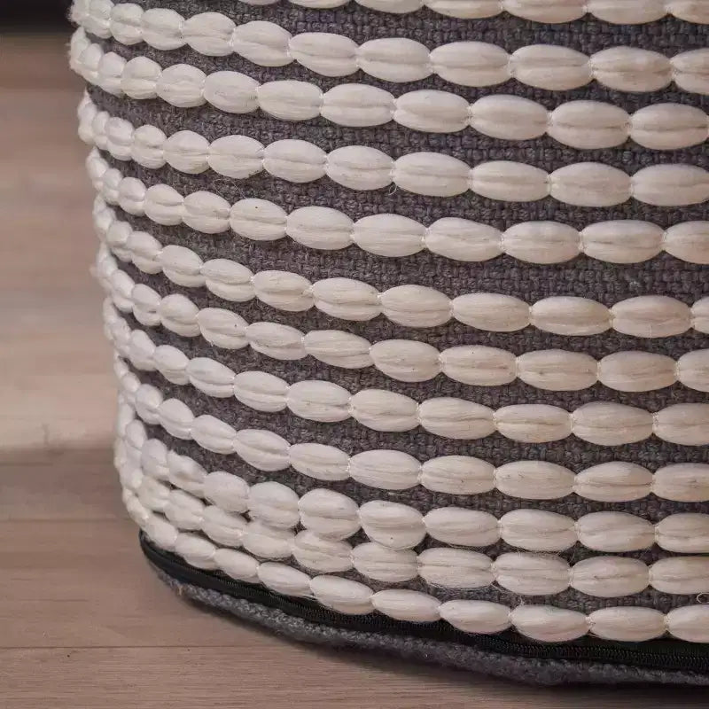 Pouf ottoman rond