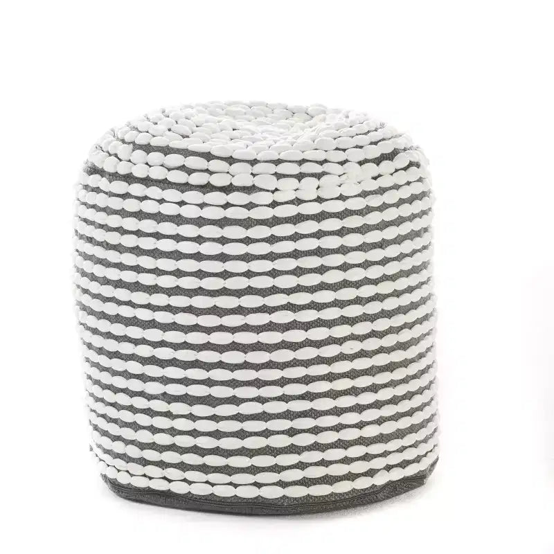 Pouf ottoman rond