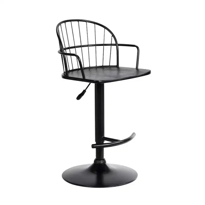 Edward Adjustable Metal Barstool - Armen Living