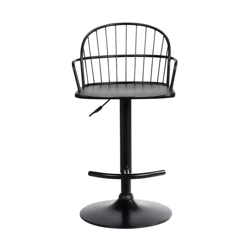 Tabouret de bar réglable en métal