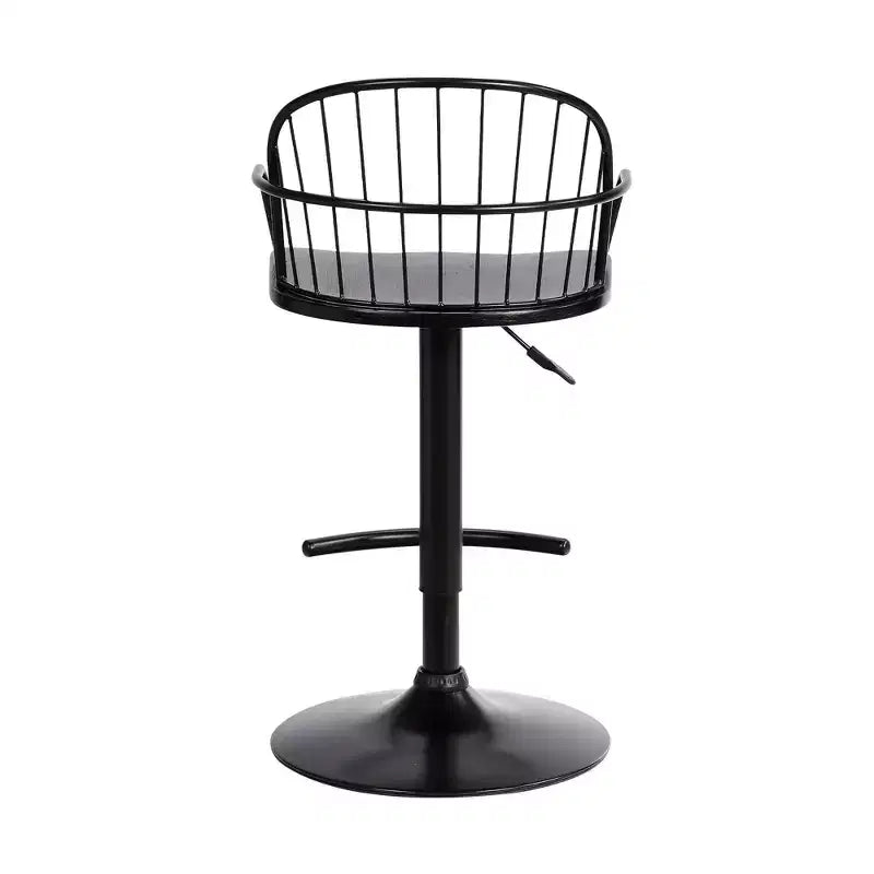 Tabouret de bar réglable en métal