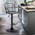 Tabouret de bar réglable en métal
