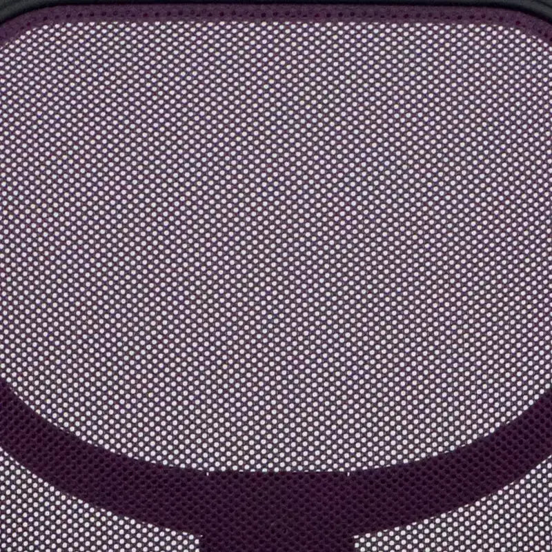 Chaise de bureau à dossier carré incurvé en maille pivotante à hauteur mi-dossier